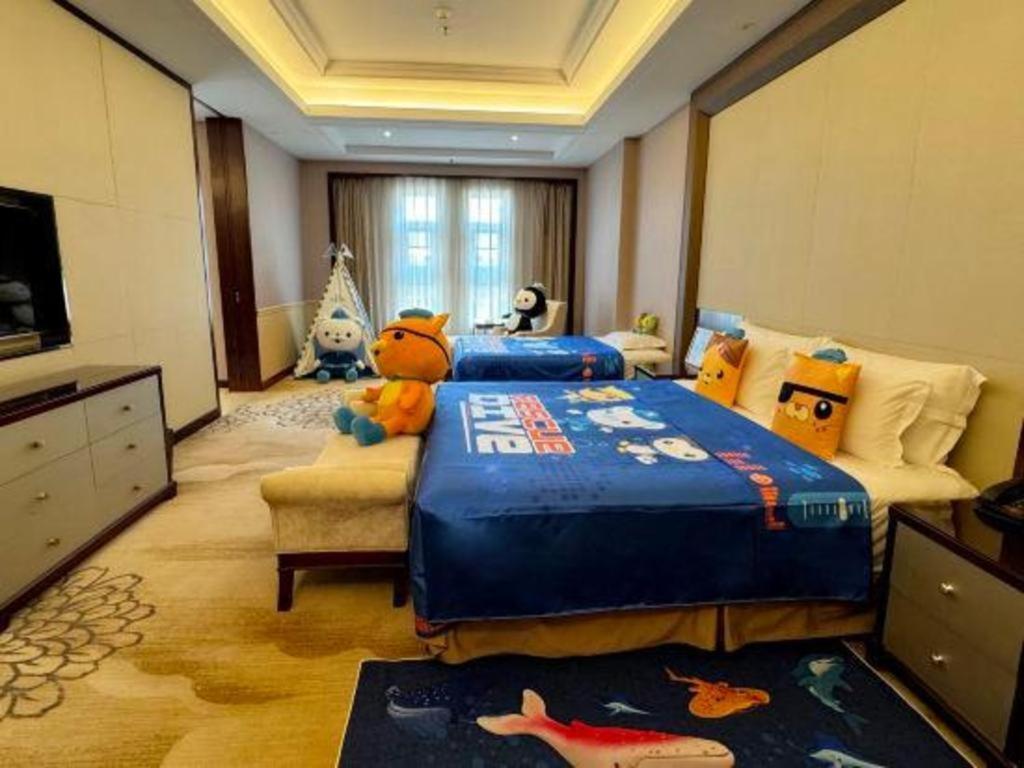 Linyi Blue Horizon International Hotel Yi He Exterior foto
